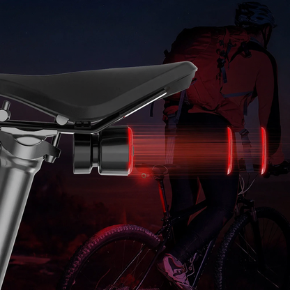 Intelligente Fahrrad-Bremsleuchte mit Sensor