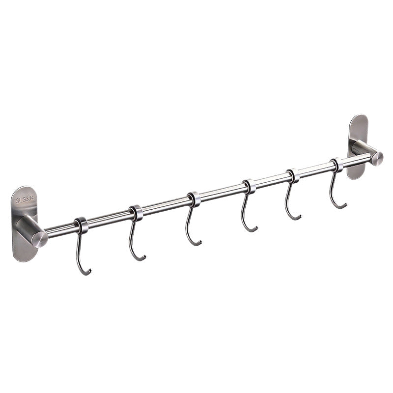 Wandhaken-Leiste aus Edelstahl für Küchengeräte