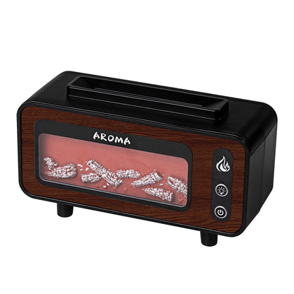 Flammen-Aroma-Diffuser mit Ultraschall und LED