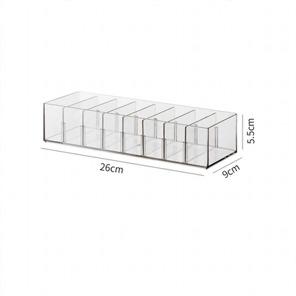 Transparente Kabelorganizer-Box aus Kunststoff