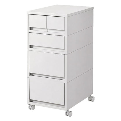 Schubladenschrank mit 3–5 Schubladen, quadratisch