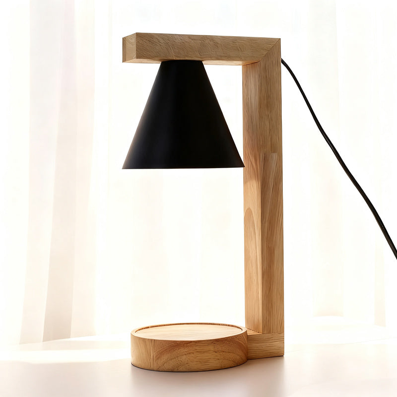 Wachsschmelzlampe GD-56, Bambus, modern