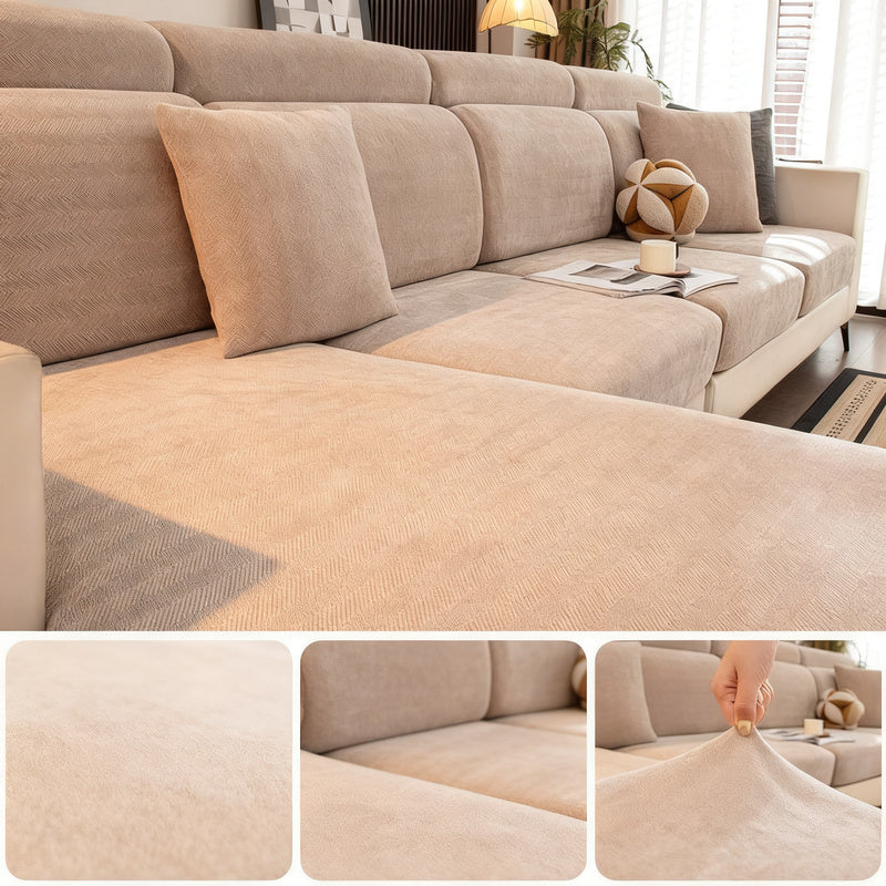 Sofaüberzug aus Chenille, universal passend