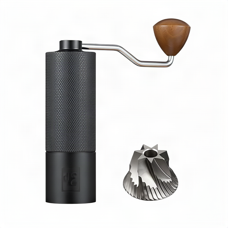Handkaffeemühle mit Stahlkern, Luxus-Design