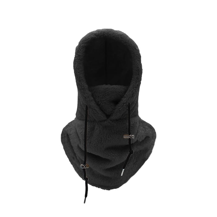 Ski-Maske mit Sherpa-Kapuze | Brehn