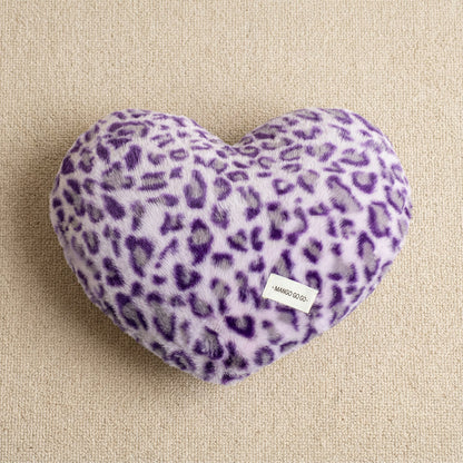 Kuschelkissen mit Leopardenmuster, 40×35 cm