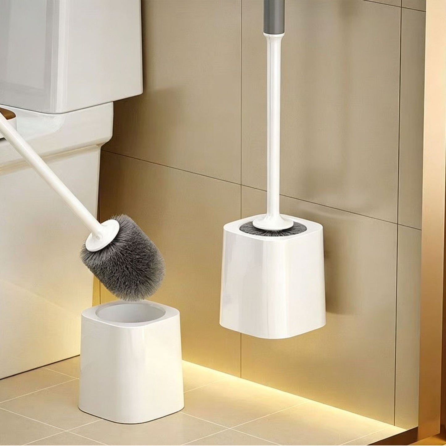 Toilettenbürste mit Halter
