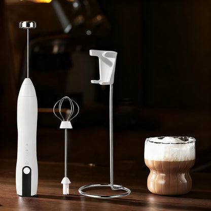 Elektrischer Milchaufschäumer, USB-C, mehrere Funktionen