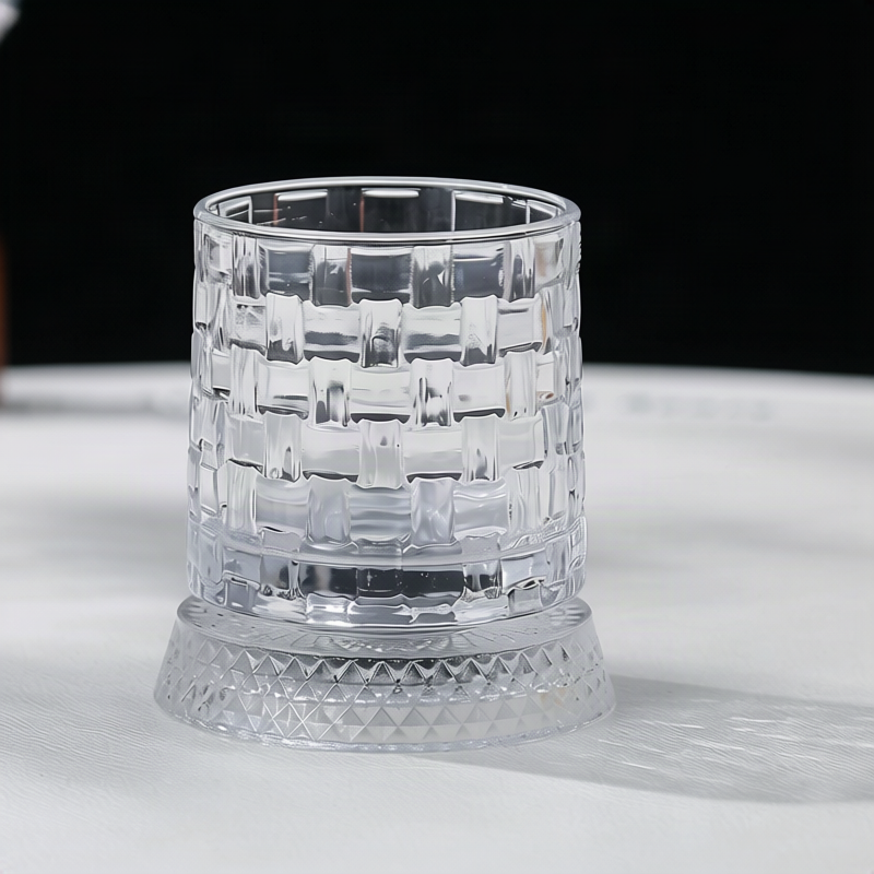 Whiskeyglas aus Glas, 180 ml