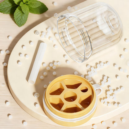 3-in-1 Eiswürfel-Trinkbecher mit integriertem Eisfach
