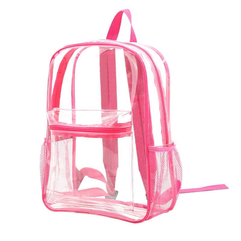 Transparenter PVC-Rucksack, wasserdicht