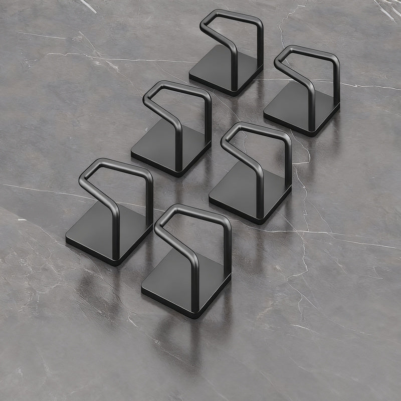 Edelstahl-Wandhaken ohne Bohren, 6er/8er Set