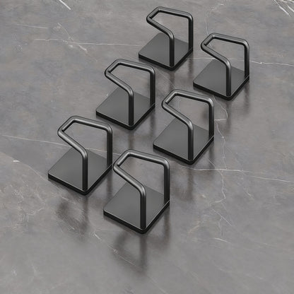 Edelstahl-Wandhaken ohne Bohren, 6er/8er Set