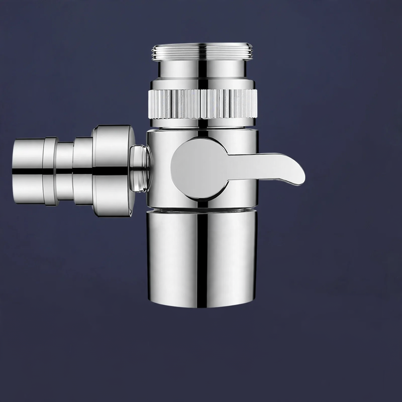 Universeller Wasserhahn-Adapter mit Umschalter