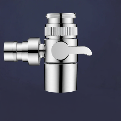 Universeller Wasserhahn-Adapter mit Umschalter