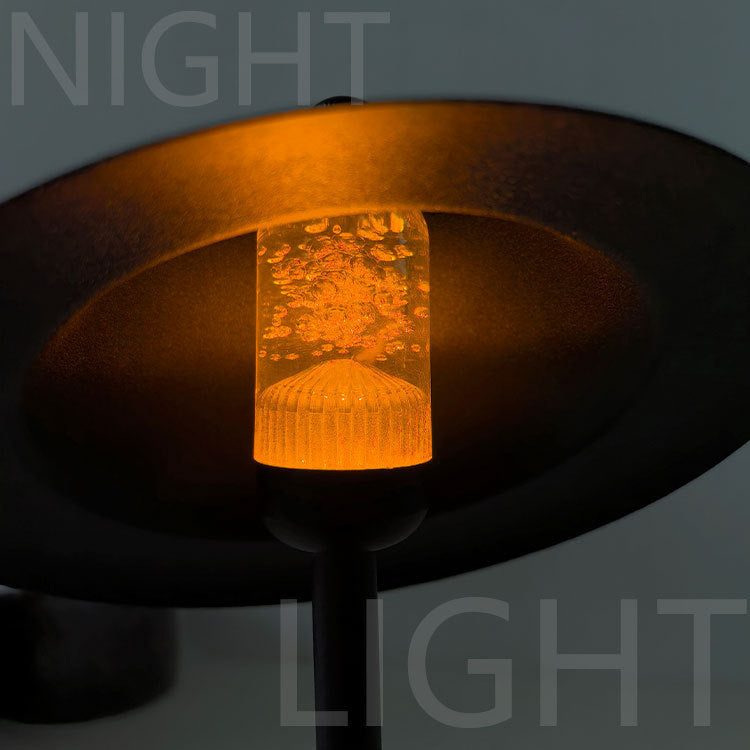 Kleine Tischlampe mit Schieber, USB-Aufladung, kreatives Design