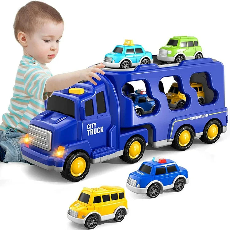 FunCity Trucks - Spielset mit Licht und Sound Brehn