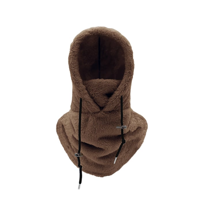Ski-Maske mit Sherpa-Kapuze | Brehn