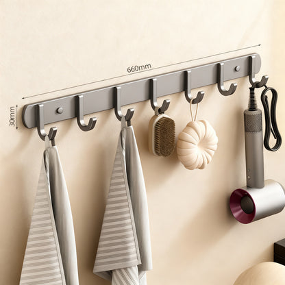 Starke Aluminium-Wandhaken mit Klebepads