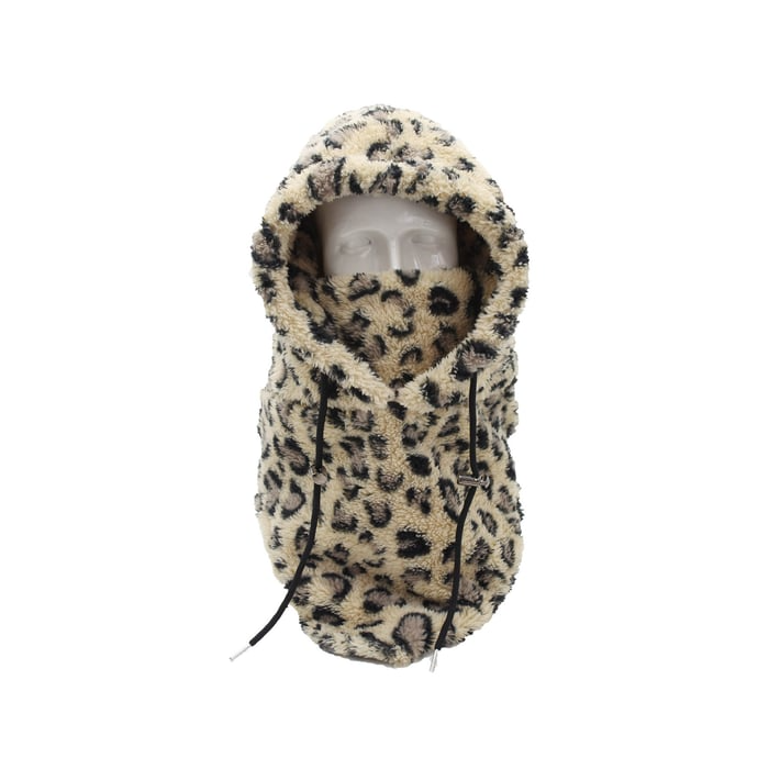 Ski-Maske mit Sherpa-Kapuze | Brehn
