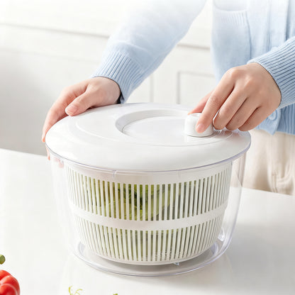 Gemüse-Trockenschleuder für Salat und Obst