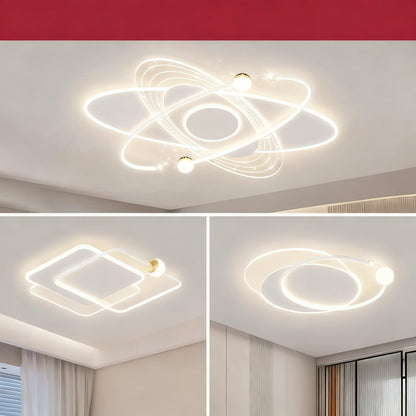 Deckenleuchte mit LED und Sprachsteuerung