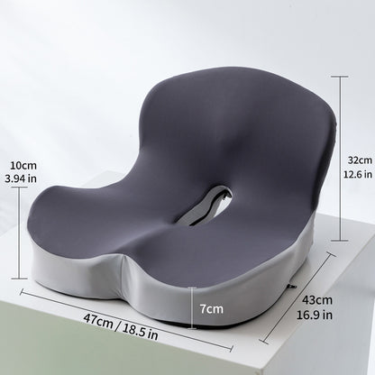 Sitzkissen mit Rückenlehne aus Memory-Schaum