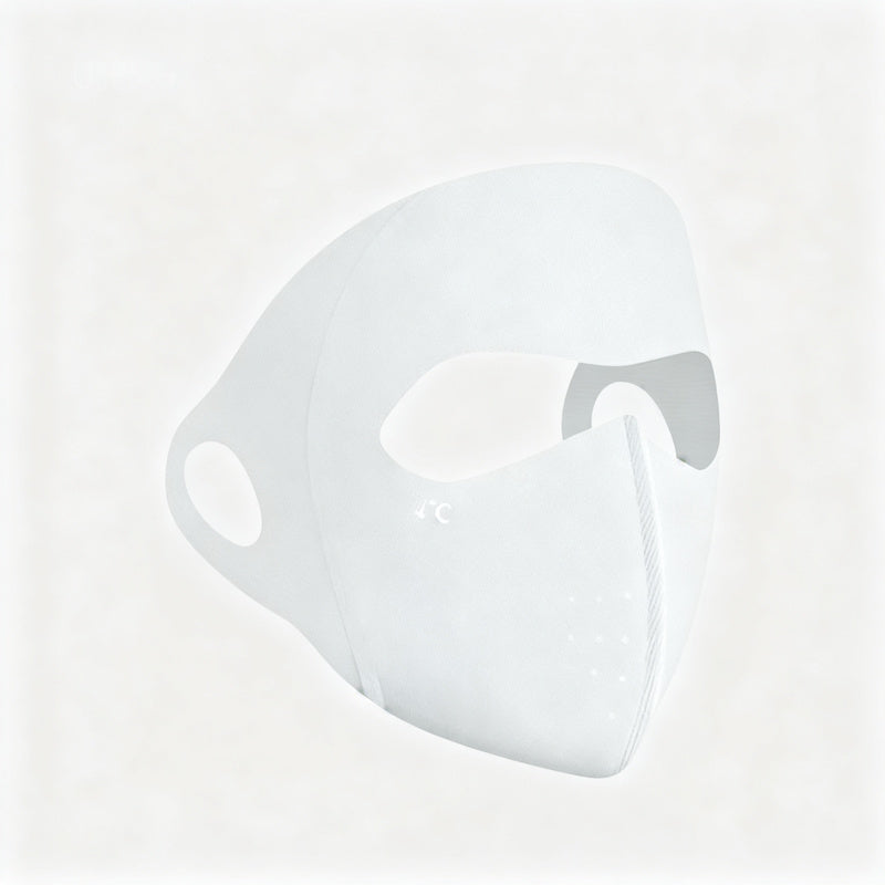 UV-Schutz-Gesichtsmaske mit Ohrschlaufen und Nackenschutz