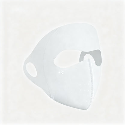 UV-Schutz-Gesichtsmaske mit Ohrschlaufen und Nackenschutz