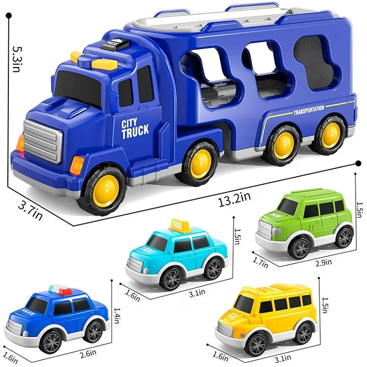 FunCity Trucks - Spielset mit Licht und Sound Brehn