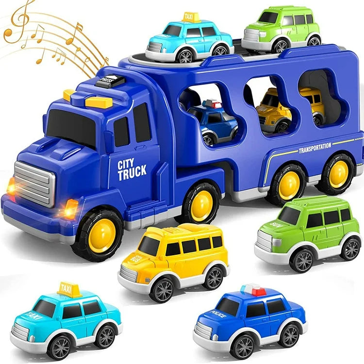 FunCity Trucks - Spielset mit Licht und Sound Brehn
