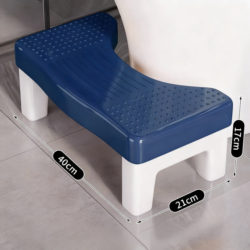 Toilettenhocker aus Kunststoff