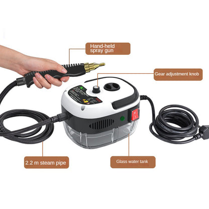 Brehn | 2500W HOCHDRUCK-DAMPFREINIGER - 6 EINSTELLUNGEN FÜR ZUHAUSE & KÜCHE
