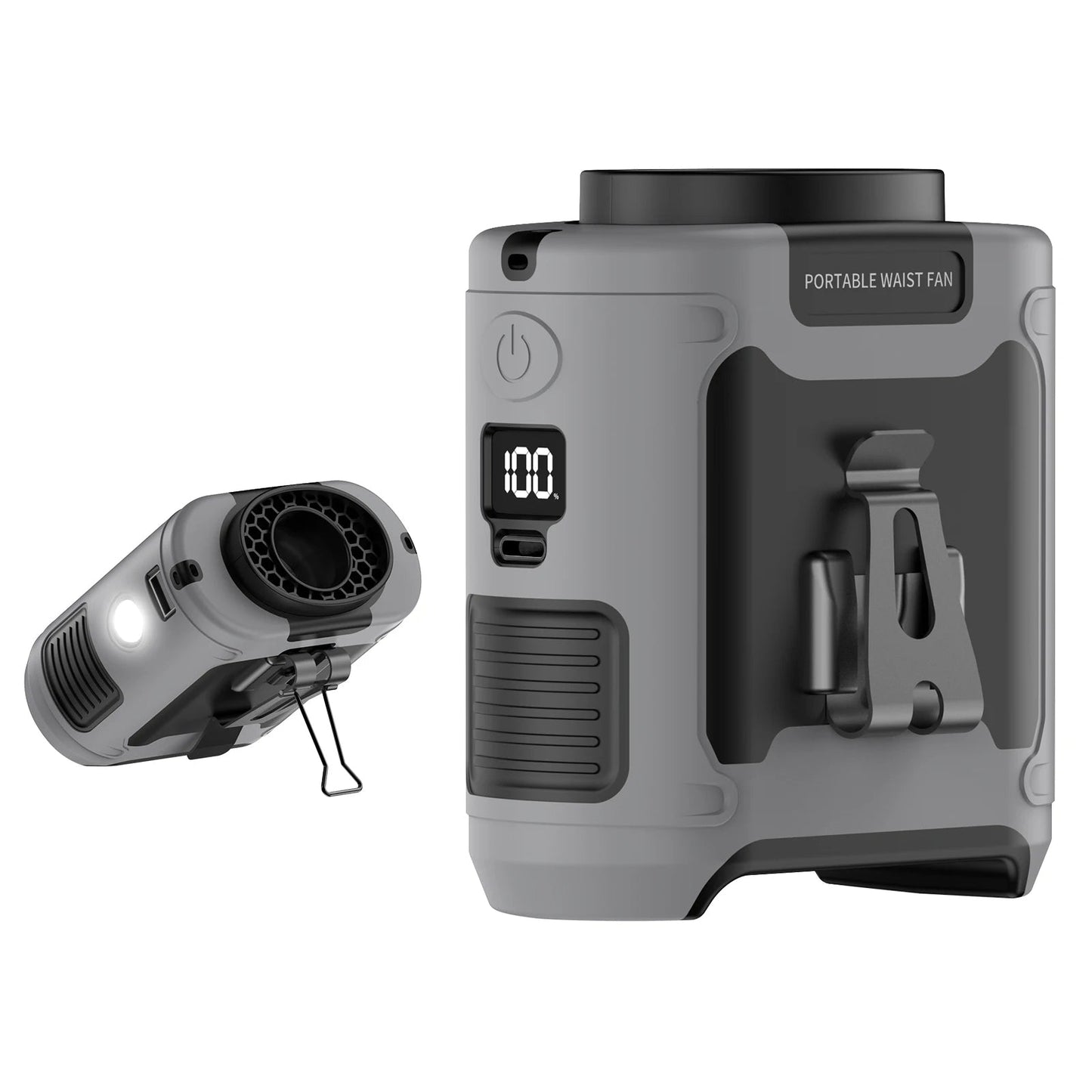 10000mAh Outdoor Tragbarer Taillenventilator - Orthorun | Brehn
