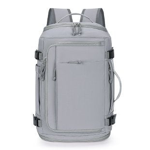 Reiserucksack 36–55 L wasserdicht – erweiterbar, Nylon, für Laptops bis 15 Zoll, Business & Reise