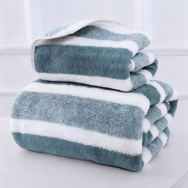 Korallenfleece Handtuch
