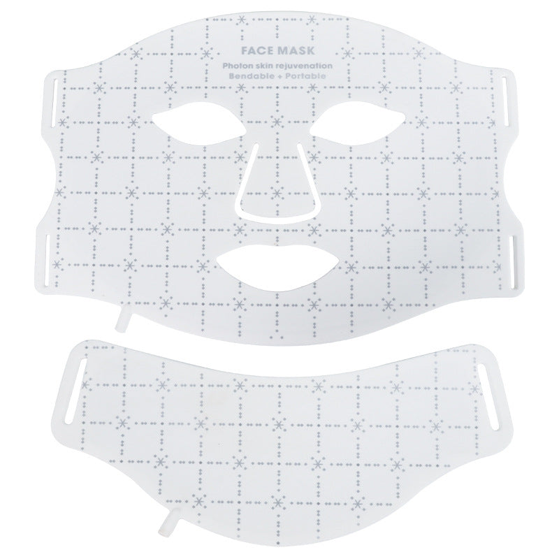 LED-Rotlicht-Gesichtsmaske