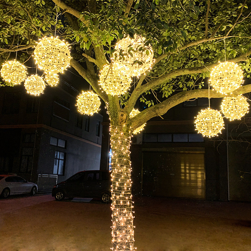 LED-Kugellichter für Außen, verschiedene Farben