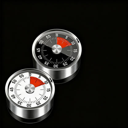 Mechanischer Küchentimer mit Magnethalter