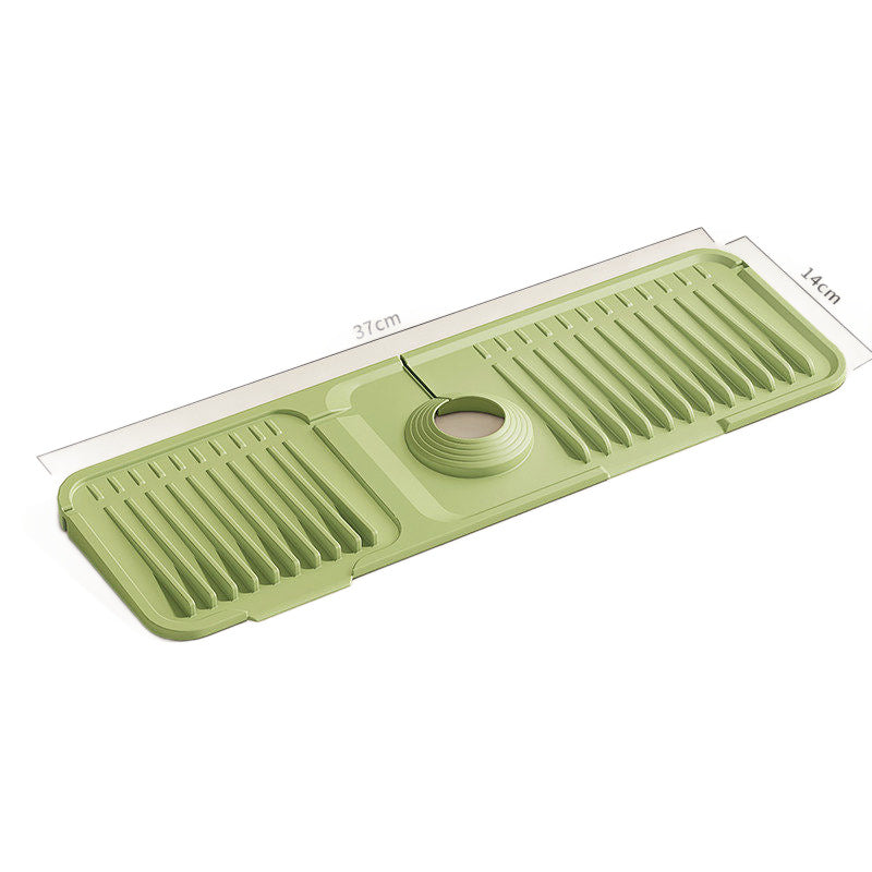 Silikon-Abtropfmatte für Wasserhahn
