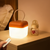 Tragbare LED-Laterne mit Silikon, 10,5 cm