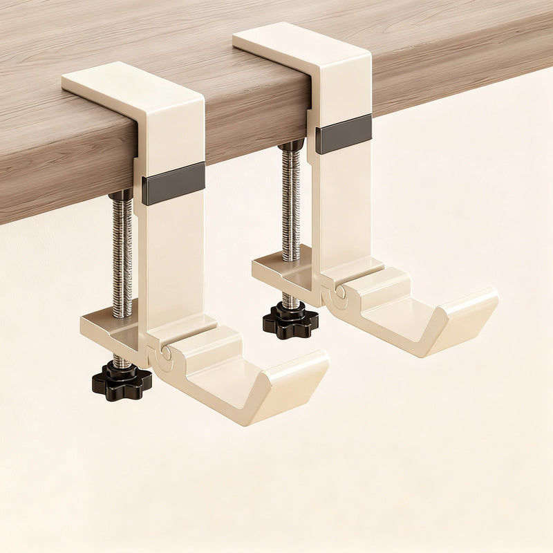 Verstellbarer Tisch-Rucksackhaken aus Aluminium