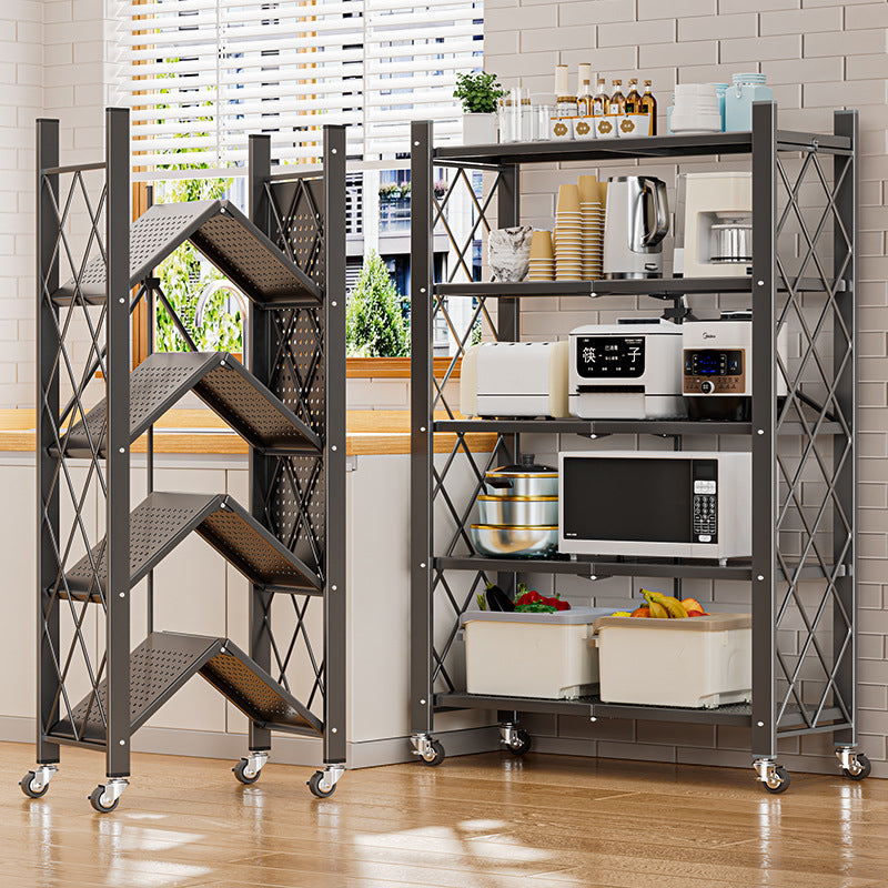 Klappbares Metallregal aus Kohlenstoffstahl
