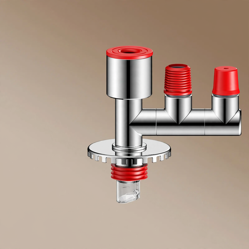 Abwasser-Verteiler für Waschmaschine und Waschbecken