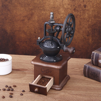 Handkaffeemühle mit CNC-Mahlwerk und Bürste