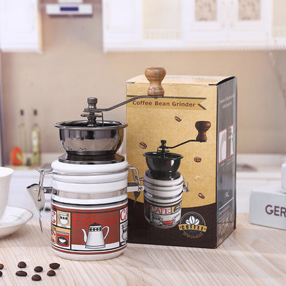 Handkaffeemühle mit CNC-Mahlwerk und Bürste