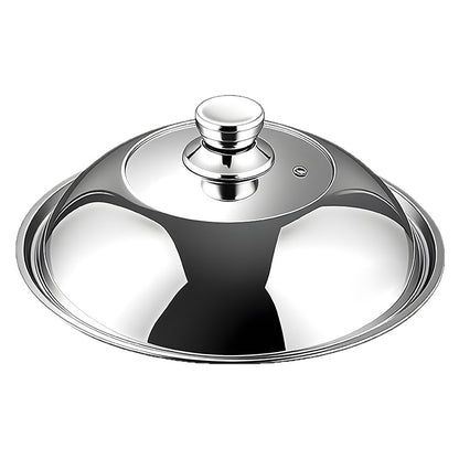 Topfdeckel aus 304er Edelstahl, hochgewölbt