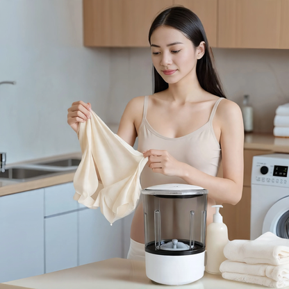 Tragbare Mini-Waschmaschine für Unterwäsche und Socken