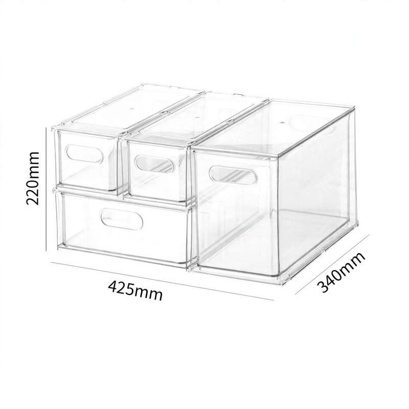 Kühlschrank-Aufbewahrungsbox, Schubladensystem