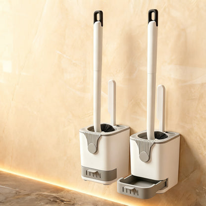 Toilettenbürste mit Halter, wandmontierbar